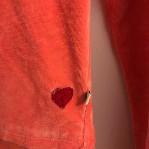 Twisted Heart pink/coral hoody Size M - Picture 2 of 5